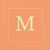 M logo